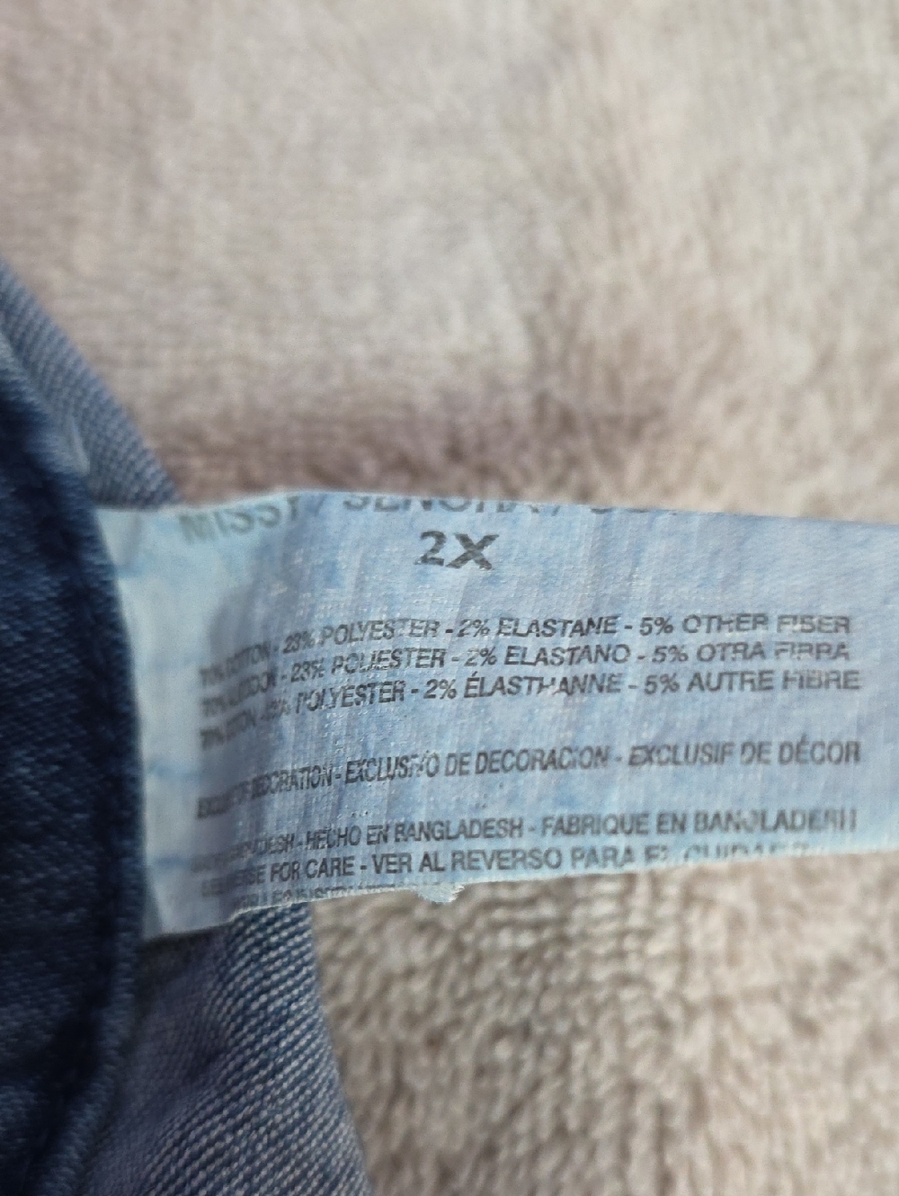 Blue Women’s Pull-On Slim Jeans - Picture 5 of 7